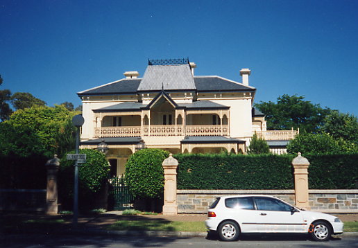  including some very nice houses and a tea shop with delicious biscuits