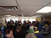 Line to get tickets.