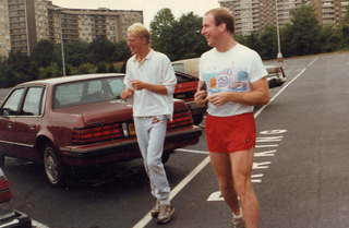 CHS XC alumni race circa 1987 -- Trautwein, Marble