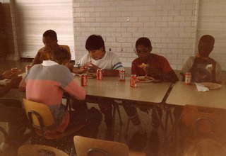 CHS XC 1989 -- lunch