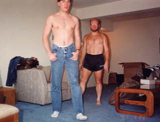 Kevin Parks and Adam 1991