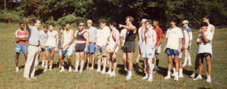 CHS XC 1990 -- starting line
