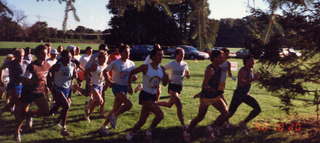 CHS XC 1974 -- starting line