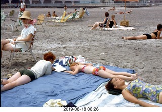 Philip E. Rosenberg slides -- beach - Adam