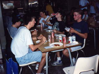 CHS XC 1992 -- pizza time