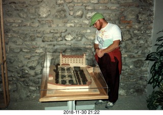 Bratislava - Adam and castle model