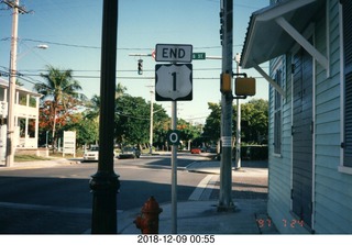Key West - End of US Route 1 (US1)