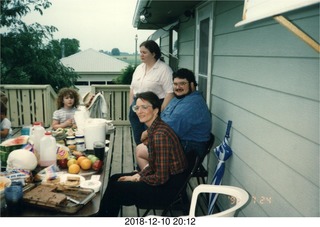 Adam Afton party - NWA crowd - Antonia + Helen + Mike Bird + Linda Stone