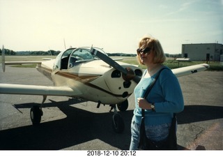 airplane + Nancy Baker