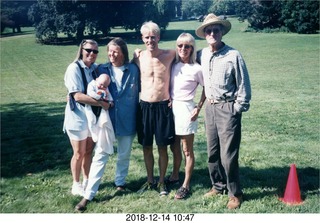 friends + Adam + N4372J in the snow