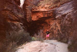 Zion Adam on rock