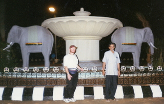 Satish-Geeta wedding in Madras, India - Adam at IIT Madras