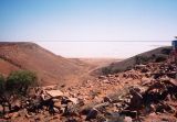 Woomera, Outback after sunrise