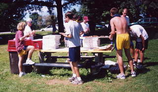 Brandon sleeping - (cat)