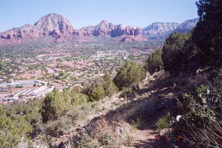 Sedona Airport hike and distant rocks