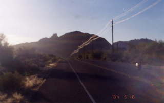 Pinnacle Peak seen from Jomax Road