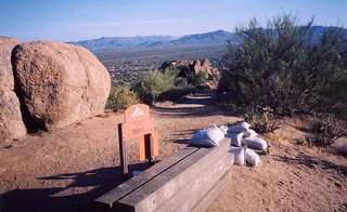 Pinnacle Peak, Adam running