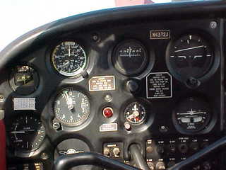 n4372j panel at Imperial Airport, -56 feet MSL, 3