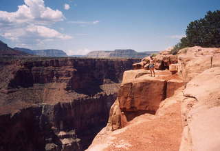 Tuweep, Grand Canyon, road to rim and Adam