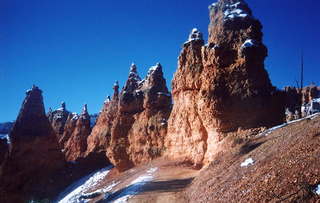 Bryce Canyon, rock pinnacles
