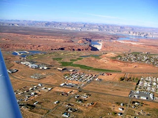 Glen Canyon Dam - aerial