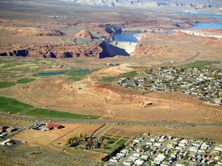 Glen Canyon Dam - aerial
