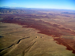 28 59p. Painted Desert - aerial
