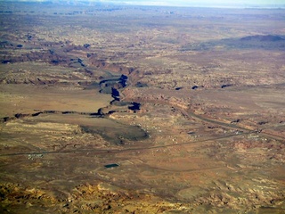 32 59p. Painted Desert - aerial