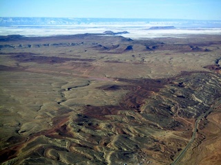 36 59p. Echo Cliffs area - aerial