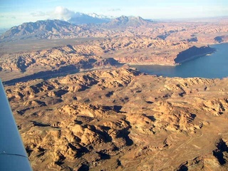 63 59p. Lake Powell - aerial