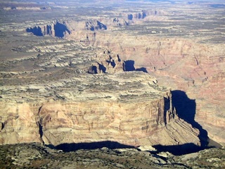 Colorado River canyon - aerial