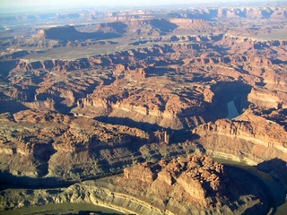 87 59p. Canyonlands National Park - aerial