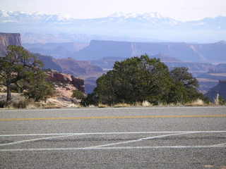 Canyonlands National Park - Neck Spring - my shadow