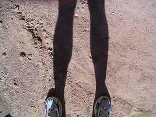 Canyonlands National Park - feet on the sands of time