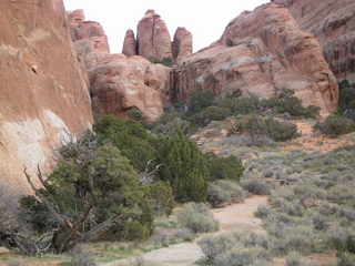 Arches National Park - view from the road