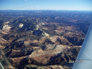 aerial -- Zion National Park