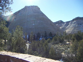 aerial -- Zion National Park