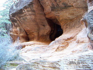 Zion National Park -- rock shapes heading to Angel's Landing