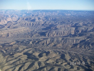 aerial -- hills north of Phoenix