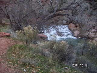 Zion National Park -- Pa'rus trail -- Virgin River -- whitewater