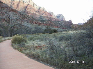 Zion National Park -- Pa'rus trail