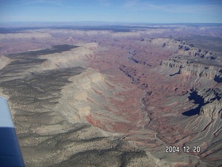 aerial -- Supai Canyon