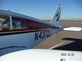 N4372J tail at DVT