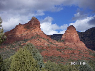 Sedona from Soldier's Pass Road in Sedona