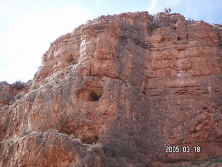 Grand Canyon -- mines in the side -- South Kaibab