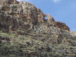 Grand Canyon -- small arch -- South Kaibab