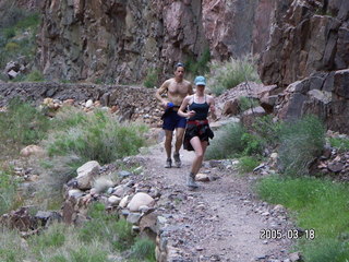 Grand Canyon -- Greg and another hiker