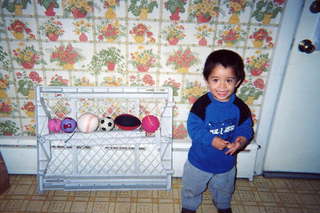 Gaby Montijo in the snow