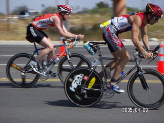 Arizona Ironman cyclists