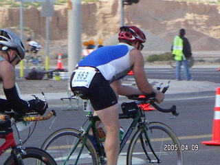 Arizona Ironman cyclists